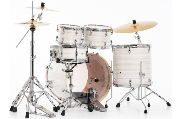 Pearl Export EXX725SNBR/C777 Drumkit Slipstream White Beginner Set image 5