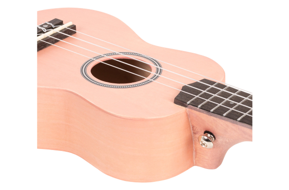 Cascha 3976 Bundle Ukulélé Soprano Rose image 5