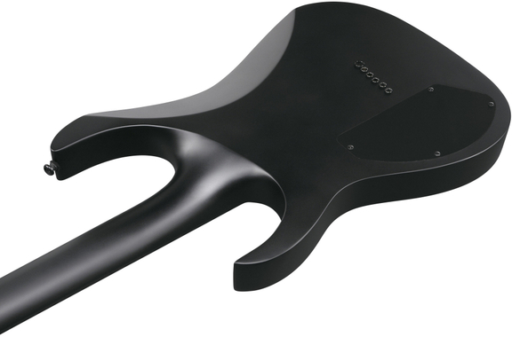 Ibanez RGRTBB21-BKF Iron Label Baritone Black Flat image 5