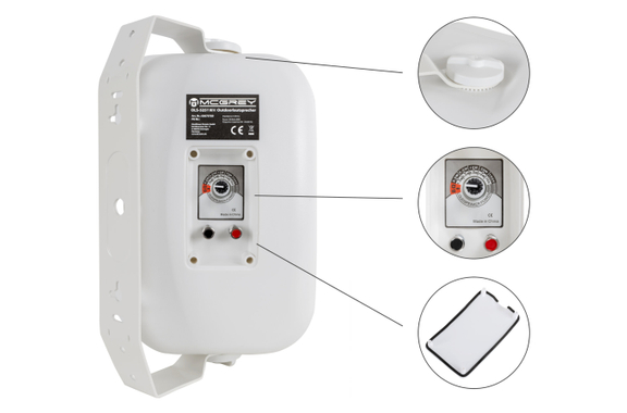 McGrey OLS-5251WH Outdoor Luidspreker 50 Watt Wit image 5
