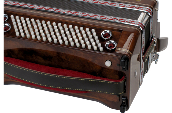 Alpenklang Pro Accordeon III 96-toetsen Steirische Palissander image 5