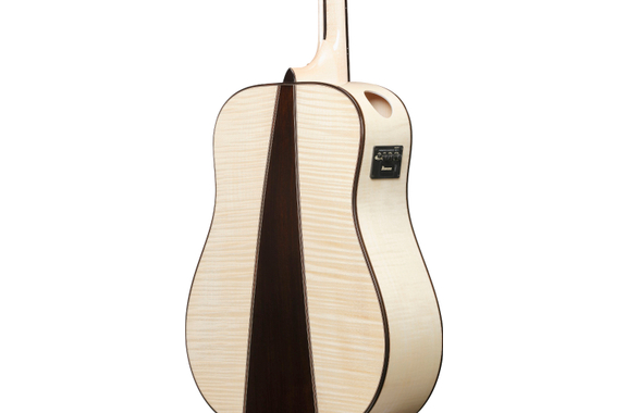 Ibanez AAD371E-ATW Advanced Acoustic Antique White High Gloss image 5