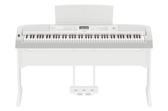 Yamaha DGX-670 WH Pianoforte Portatile Bianco image 5