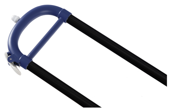 Classic Cantabile MardiBrass Trombone Quart Bb/F in Plastica opaco blu image 5