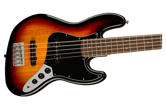 Squier Affinity Jazz Bass V LRL 3-Color Sunburst image 5