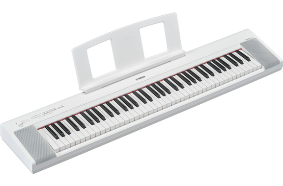 Yamaha Piaggero NP-35 Portable Piano Bianco image 5