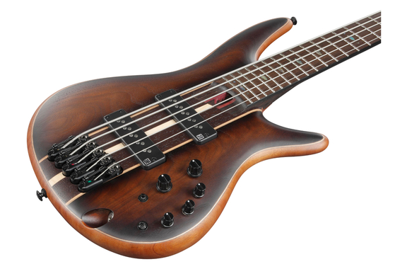 Ibanez SR1355B-DUF Electric Bass Dual Mocha Burst Flat image 5