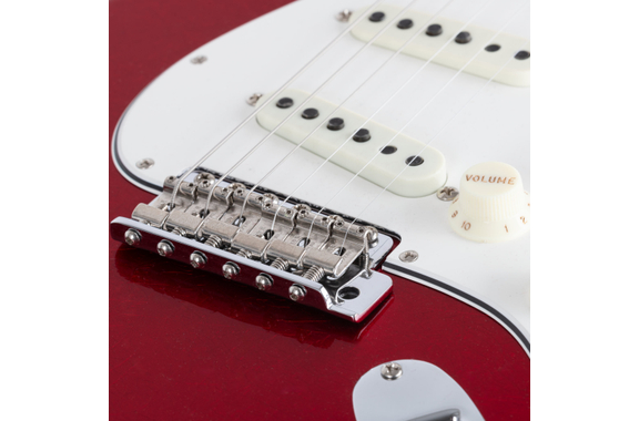 Fender Édition Limitée Roasted '65 Strat DLX Closet Classic Aged Candy Apple Red image 5