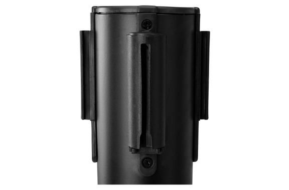 Stagecaptain PLS-200 BKB Barrier Post Crowd Control System Black Pair image 5