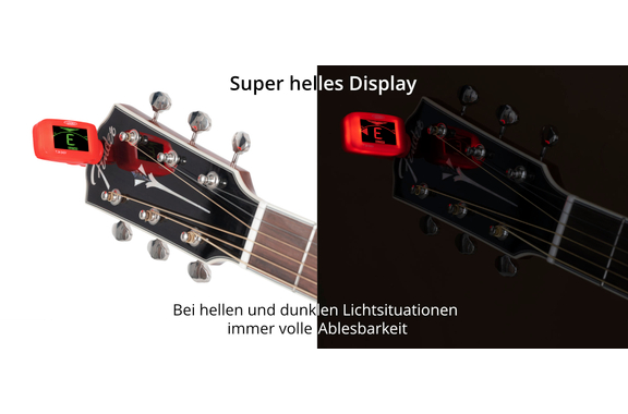 Classic Cantabile T-26 EASY Clip-Tuner Stimmgerät image 5