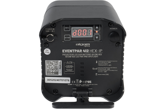 Algam Lighting EVENTPAR412 HEX IP Battery LED Tour Set image 5