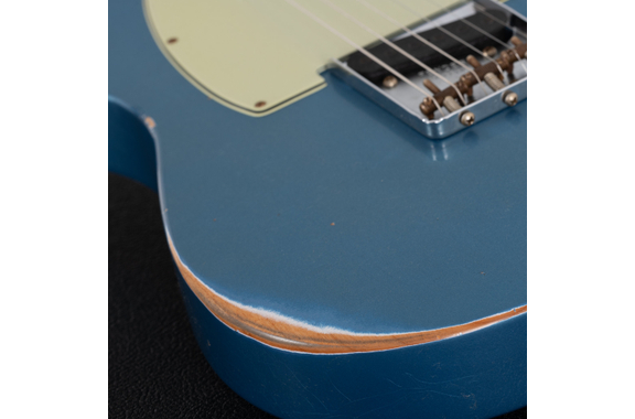 Fender Custom Shop 1963 Telecaster Relic Aged Lake Placid Blue image 5