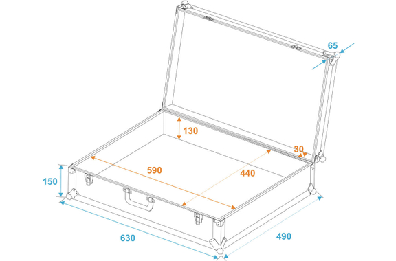 Valigia universale Roadinger Pick 62x47x19cm image 5