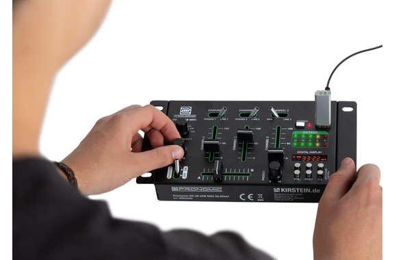 Pronomic DX-26 USB MKII DJ-Mixer  - Retoure (Zustand: sehr gut) image 5