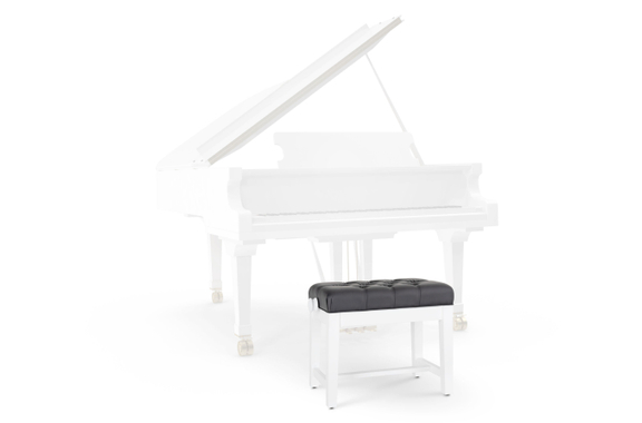 Classic Cantabile Banc De Piano Modèle X Blanc Mat image 5