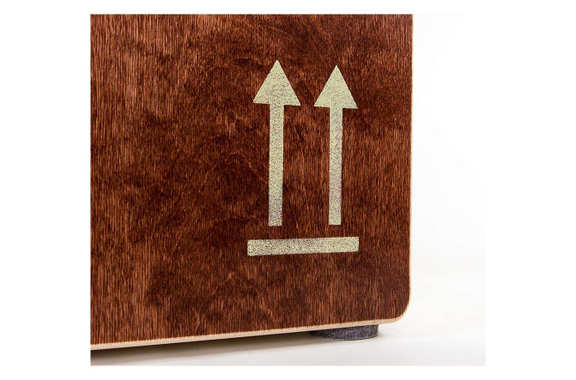 Schlagwerk CP403 RED Cajon 2inOne Red Edition Medium Set inkl. Cajonschule image 5
