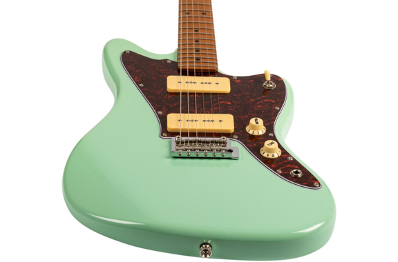 Jet Guitars JJ-300 P90 Sea Foam Green image 5