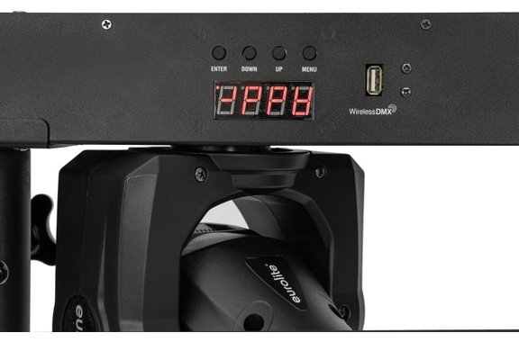 Set Eurolite LED TMH Bar S120 Moving-Head Spots con Stativo image 5