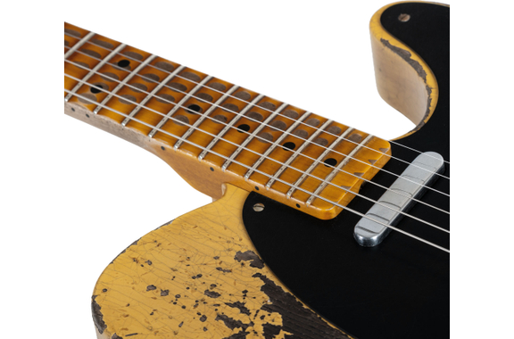 Fender Custom Shop Time Machine 1951 Nocaster Super Heavy Relic Super Faded Aged Nocaster Blonde image 5