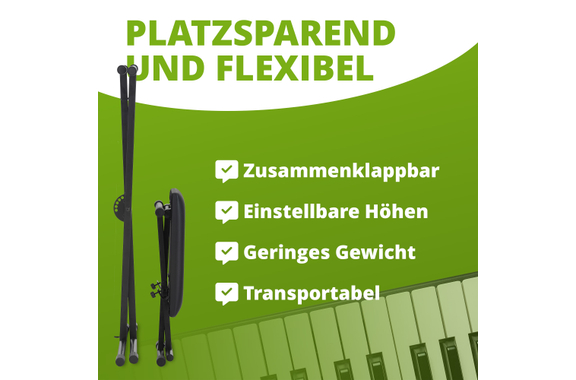 Set Clavier Classic Cantabile Support Clavier + Banc Clavier image 5
