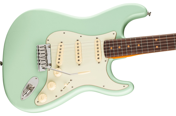 Fender American Ultra Luxe Vintage '60s Stratocaster Surf Green image 5