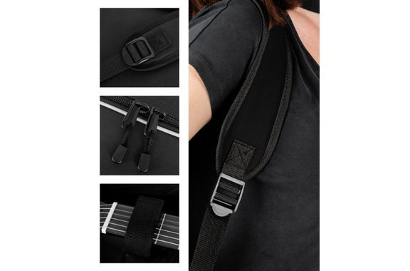 Rocktile 5-Piece Accessory Set for 4/4 Classical Guitar image 5