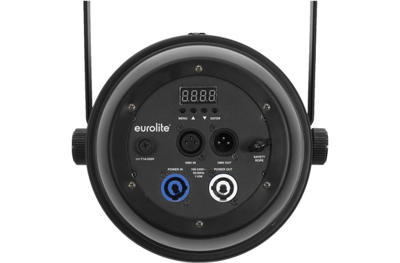 Eurolite LED PAR-64 COB 3000K 100W Zoom Black image 5