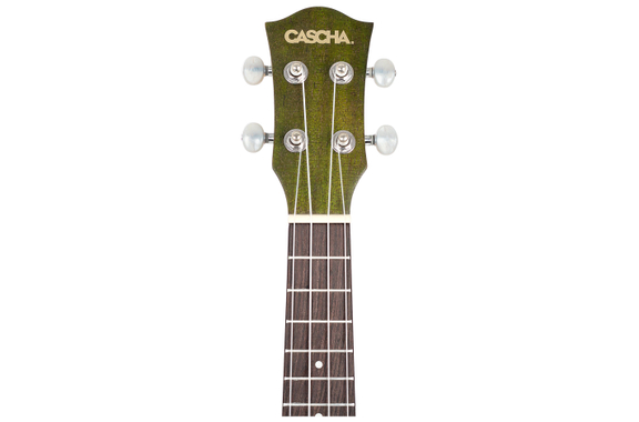 Set de Ukelele Soprano Cascha Premium Caoba Verde image 5