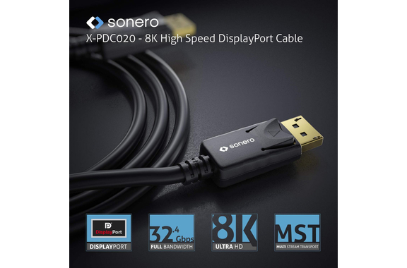 Câble DisplayPort Sonero 8K High Speed 5m image 5