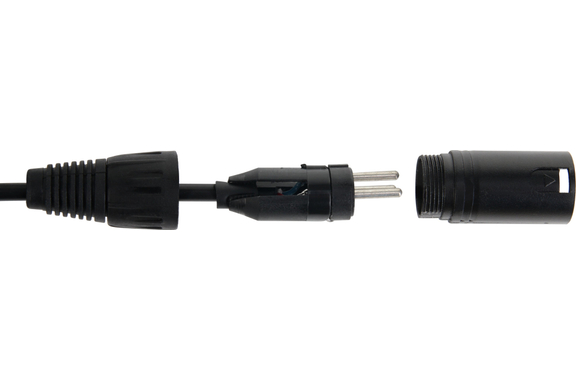 Pronomic Stage EUPPD-10 Câble Hybride Euro/PowP/DMX Compatible Schuko/Powercon + DMX 3 broches, 10m image 5