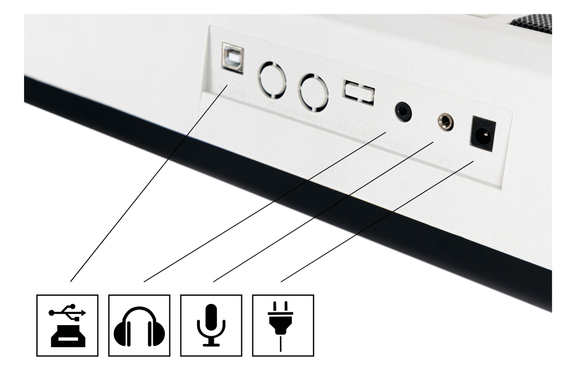 FunKey 61 Edition Touch Blanc Safety Fix Set image 5
