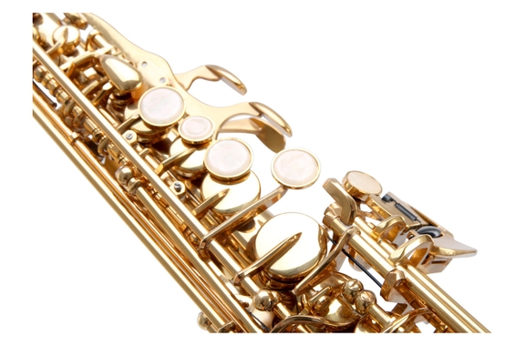 Classic Cantabile Winds SS-450 Saxofón Soprano en Bb image 5