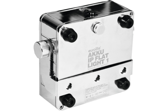 Eurolite IP Flat Light 1 A Batteria Cromato image 5