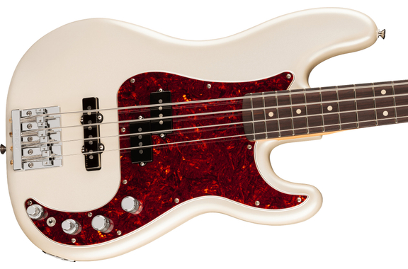 Fender Player II Modified Active Precision Bass Olympic Pearl image 5