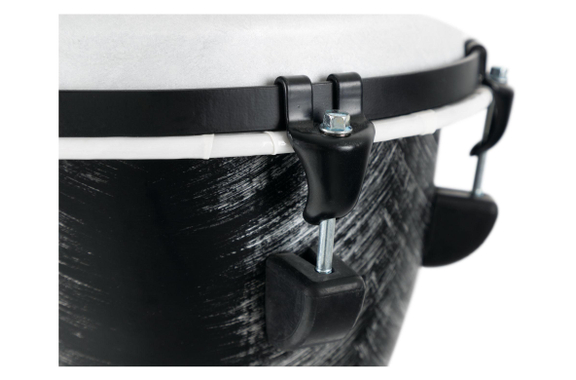 XDrum Djembé 10" Silver Brush Bag Set image 5