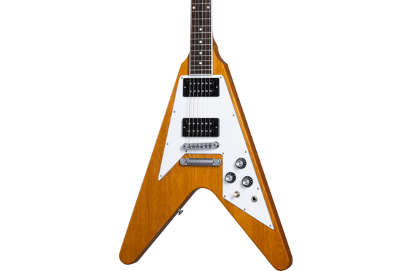 Gibson 70s Flying V Antique Natural image 5