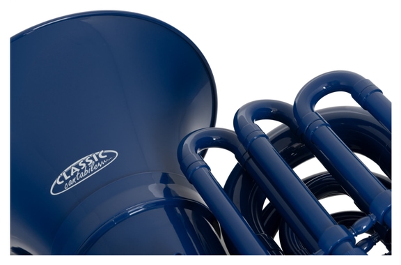 Classic Cantabile KT-30BU MardiBrass Tuba Bb en plastique Bleu image 5