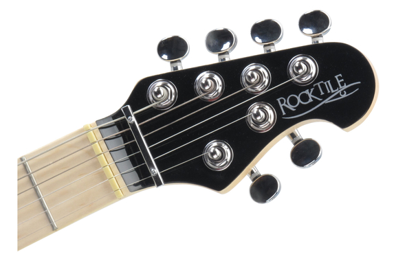 Rocktile Pro MM150-TR Guitare Électrique Transparent Rouge image 5
