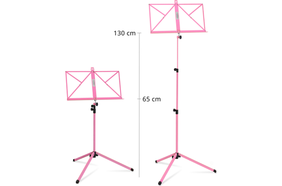 Classic Cantabile 100 Notenständer Medium Pink 10er Set image 5