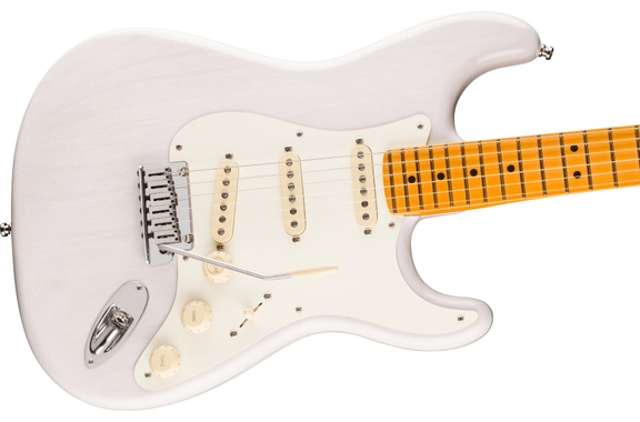Fender American Ultra Luxe Vintage '50s Stratocaster White Blonde image 5