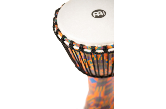 Meinl PADJ2-M-F Travel Series African Djembe 10" Kenyan Quilt image 5