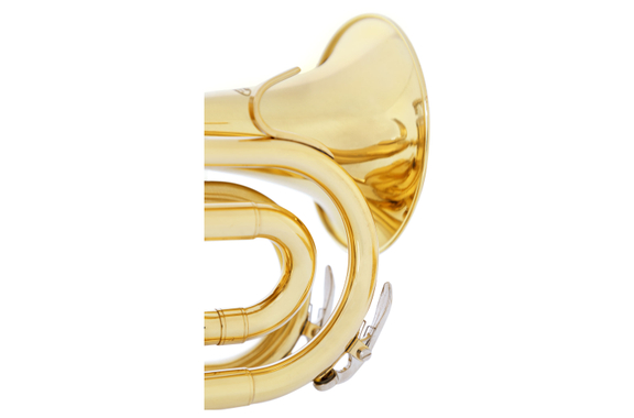 Classic Cantabile Brass TT-500 Bb Pocket Trumpet Brass image 5