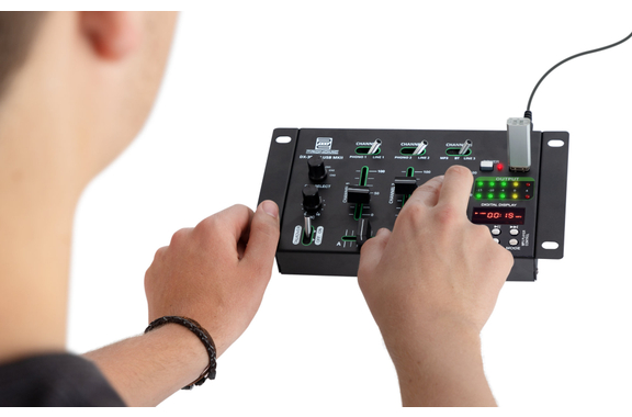 Pronomic DX-30BTU USB MKII DJ-Mixer mit Bluetooth  - Retoure (Zustand: sehr gut) image 5