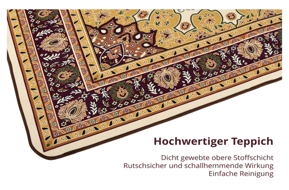 Stagecaptain DTO-1620 Drumteppich Oriental image 5