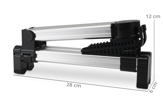 Rocktile GSF-2020S Universal Gitarrenständer faltbar silber image 5