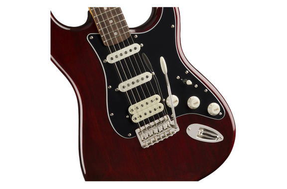 Squier Classic Vibe '70s Stratocaster HSS LRL Walnut Gigbag Set image 5