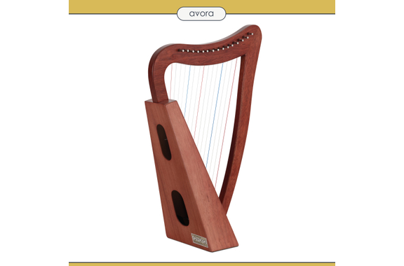 Avora Keltische Harfe 15 Saiten Mahogany image 5