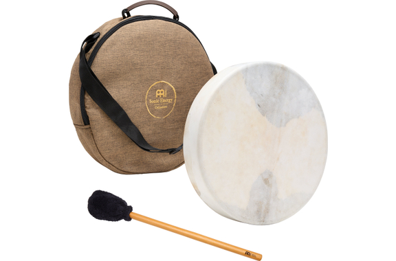 Meinl Sonic Energy SD15LBCHA 15.35\" Spirit Drum Geitenvel 7 Chakra-Edelstenen image 5