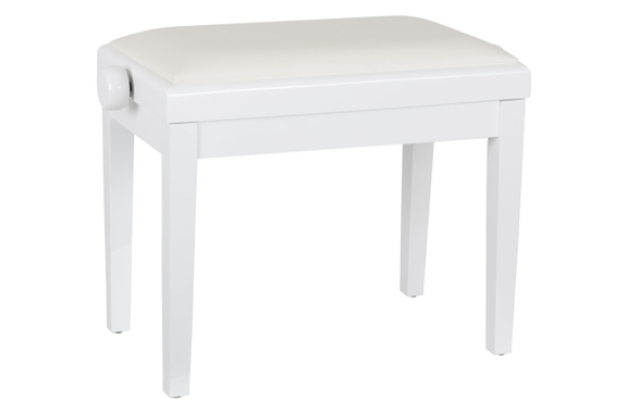 Classic Cantabile Banc De Piano Modèle A Blanc Laqué image 5