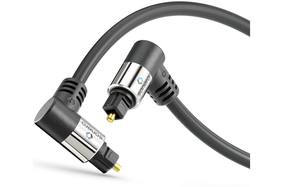 Sonero optisches Toslink Kabel 2x90° Stecker 1,50m image 5